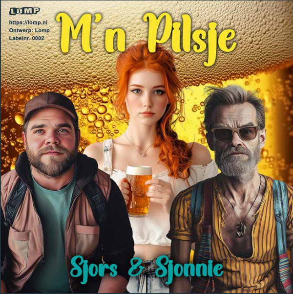Single - Sjors & Sjonnie - M'n Pilsje - Fallt es dir so leicht